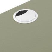 Zit sta bureau Deasc. One linoleum wit frame