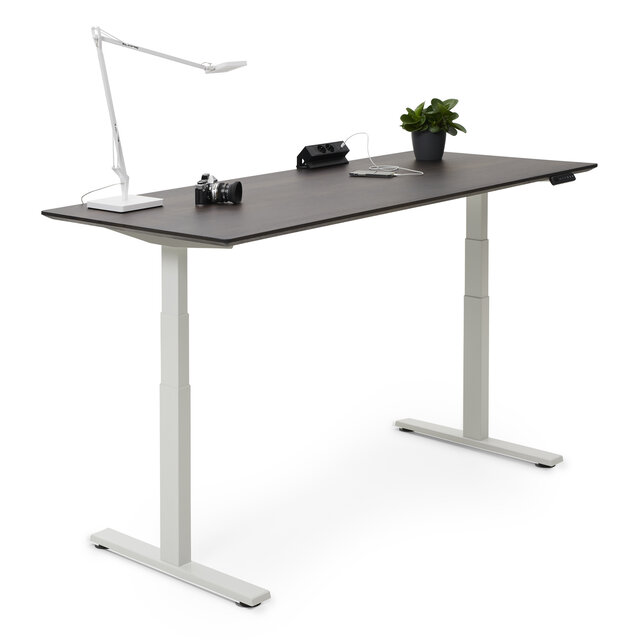 Zit sta bureau Deasc. One Oak Black | Natural Oak