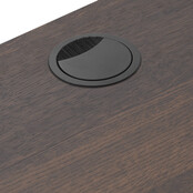 Zit sta bureau Deasc. One Oak Black | Natural Oak