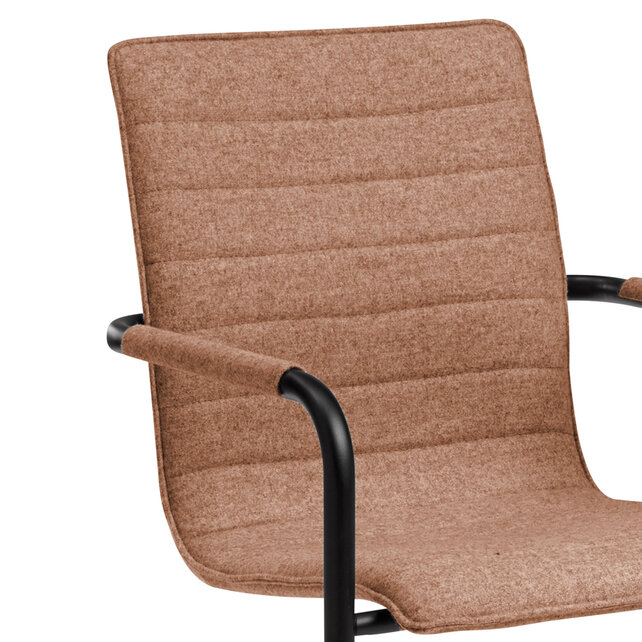 Vergaderstoel MY workplace 04 Design zwart - koper