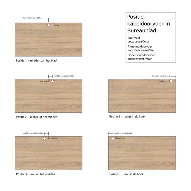 Bureautafel MY Workplace N-poot NEN2449 Bureautafel MY Workplace N-poot NEN2449