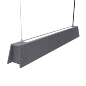 Mute akoestische hanglamp Grey