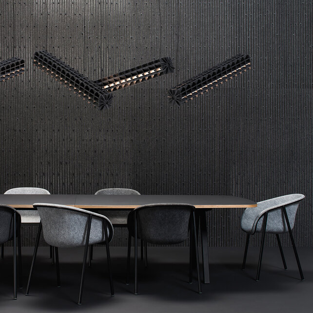 Refelt Radial PET Felt hanglamp led