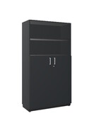 Half open boekenkast J-system, 185H