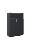 Half open boekenkast J-system, 150H