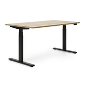 MY Workplace zit sta bureau Flow zwart frame