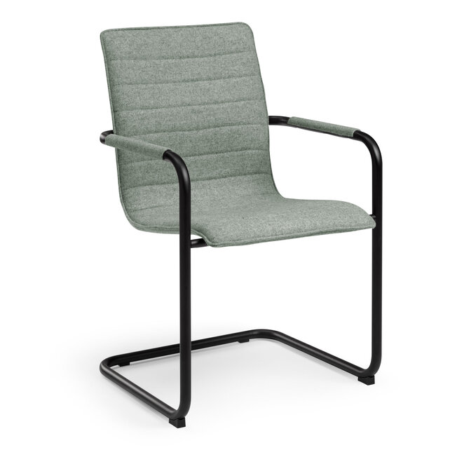 Vergaderstoel MY workplace 04 Design zwart - groen