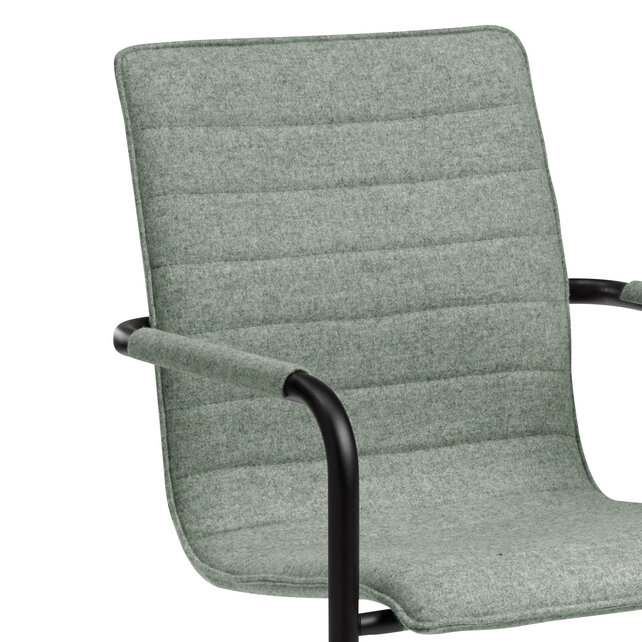 Vergaderstoel MY workplace 04 Design zwart - groen