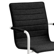 Vergaderstoel MY workplace 04 Design wit - zwart