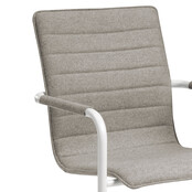 Vergaderstoel MY workplace 04 Design wit - grijs