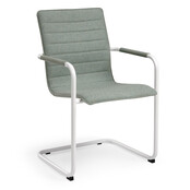 Vergaderstoel MY workplace 04 Design wit - groen