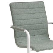 Vergaderstoel MY workplace 04 Design wit - groen