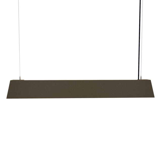 Mute akoestische hanglamp Dark Taupe