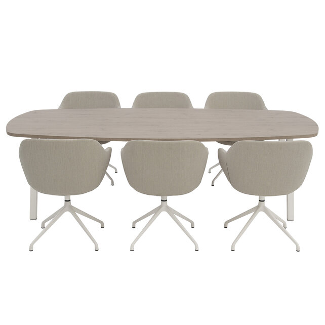 Vergadertafel LAB Deens ovaal