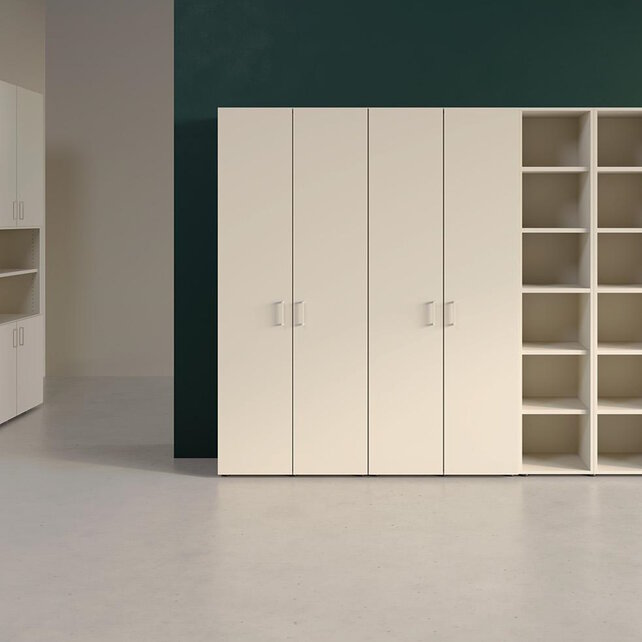 Half open boekenkast J-system, 150H