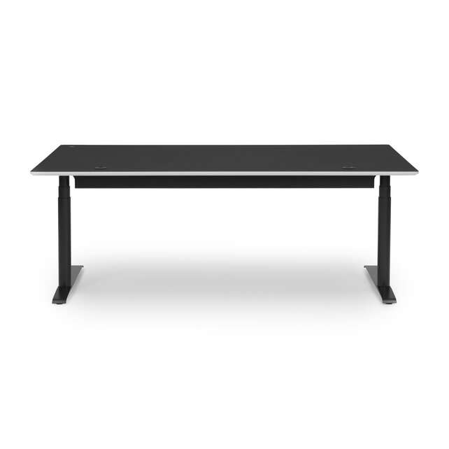 Zit sta bureau Invito zwart | Jet mix