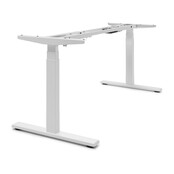 Zit sta bureau Flow | Alleen frame | Zwart / Wit