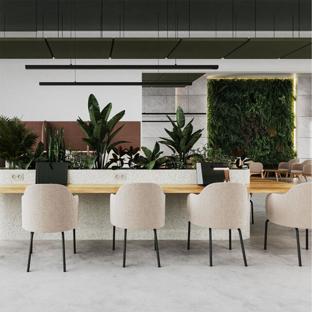 Vergaderstoel Flos 4-poots Vergaderstoel Flos 4-poots