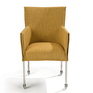 Verrijdbare vergaderstoel Milano Hopper