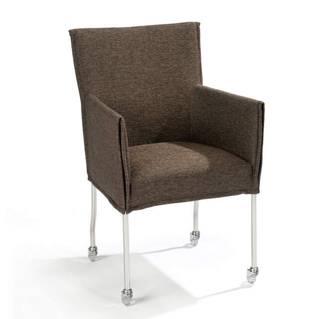 Verrijdbare vergaderstoel Milano Hopper