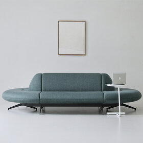 Modulaire bank Cookie ovaal