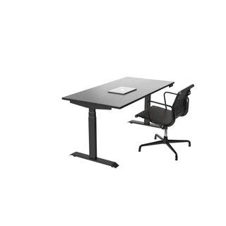 Zit-sta bureau MY Workplace Basic | zwart frame