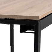 Hoekbureau PP Design zwart