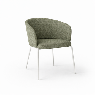 Vergaderstoel Leaf | wit frame