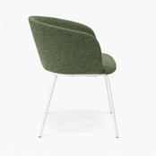 Vergaderstoel Leaf | wit frame