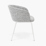 Vergaderstoel Leaf | wit frame