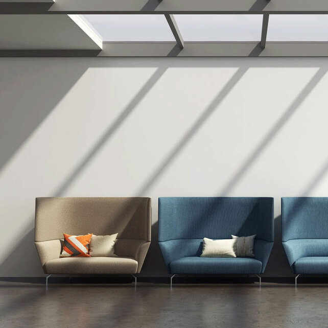 Akoestische bank Kas 2-persoons