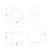 Fauteuil Up met auto-return-functie