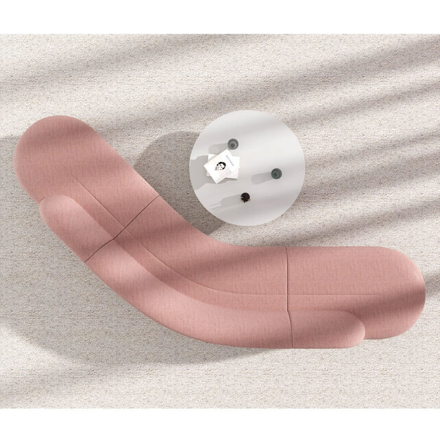 Modulaire bank Cookie ovaal