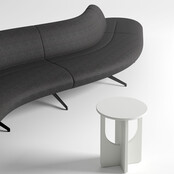 Modulaire bank Cookie ovaal