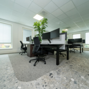 Duo zit sta bureau Flow zwart