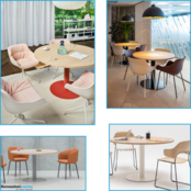 Ronde kantinetafel Loop