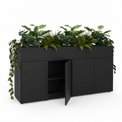 Deasc. Greenbox kast met plantenbak