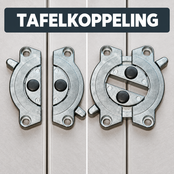 Klaptafel verrijdbaar M1300