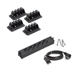 Kabelmanagement set Basis