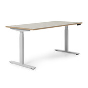 Zit sta bureau Deasc. One linoleum zwart frame