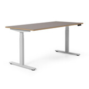 Zit sta bureau Deasc. One linoleum zwart frame