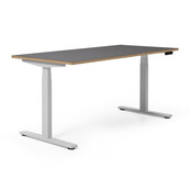 Zit sta bureau Deasc. One linoleum zwart frame