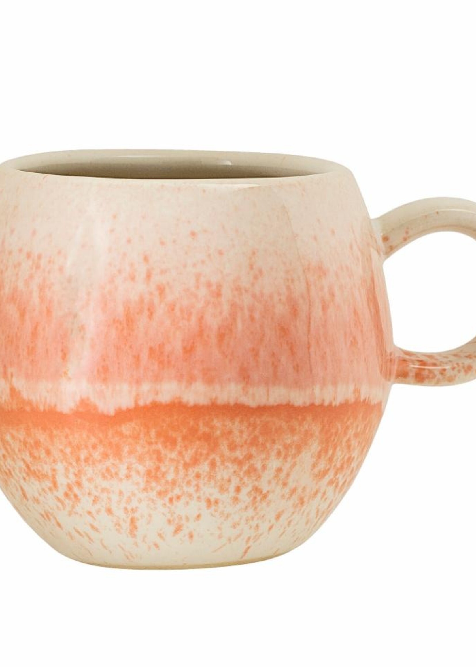 Bloomingville Paula Cup orange Stoneware