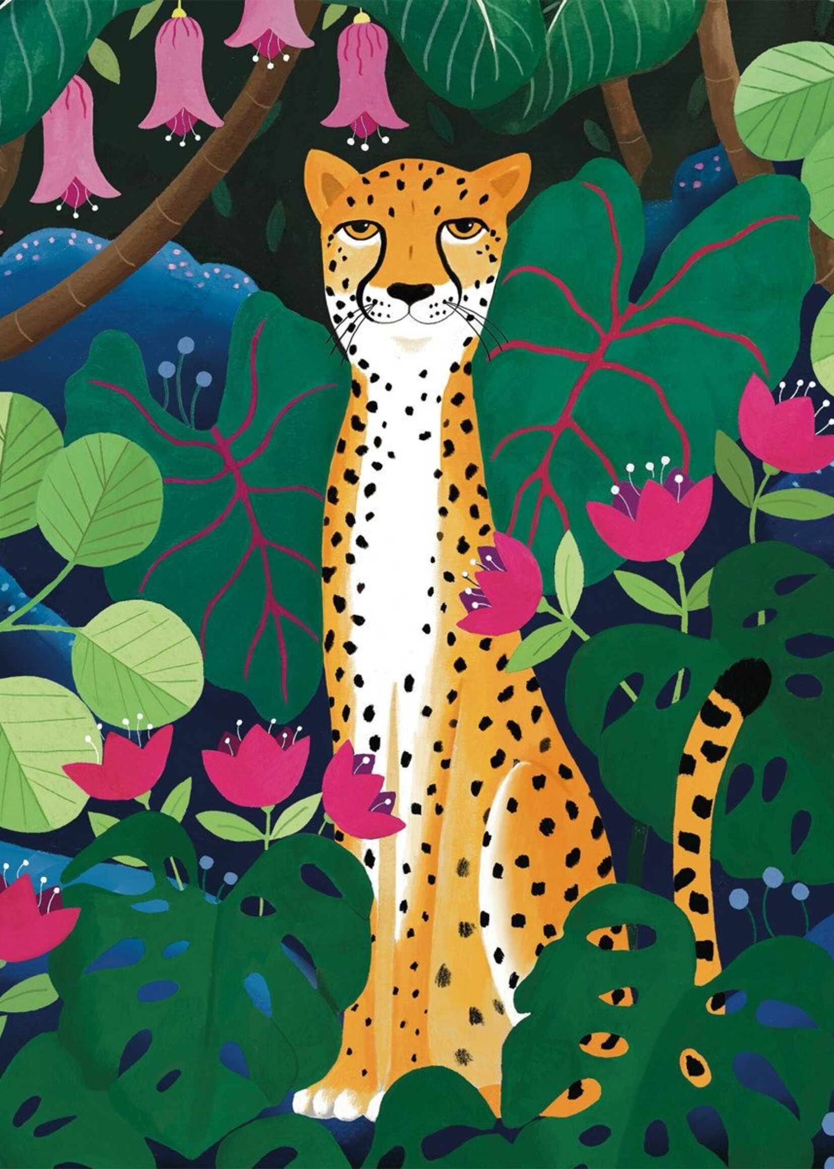 PPD Cheetah Napkin 25 x 25