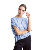 Dame Blanche Bloes Evelyn Modal Lightblue