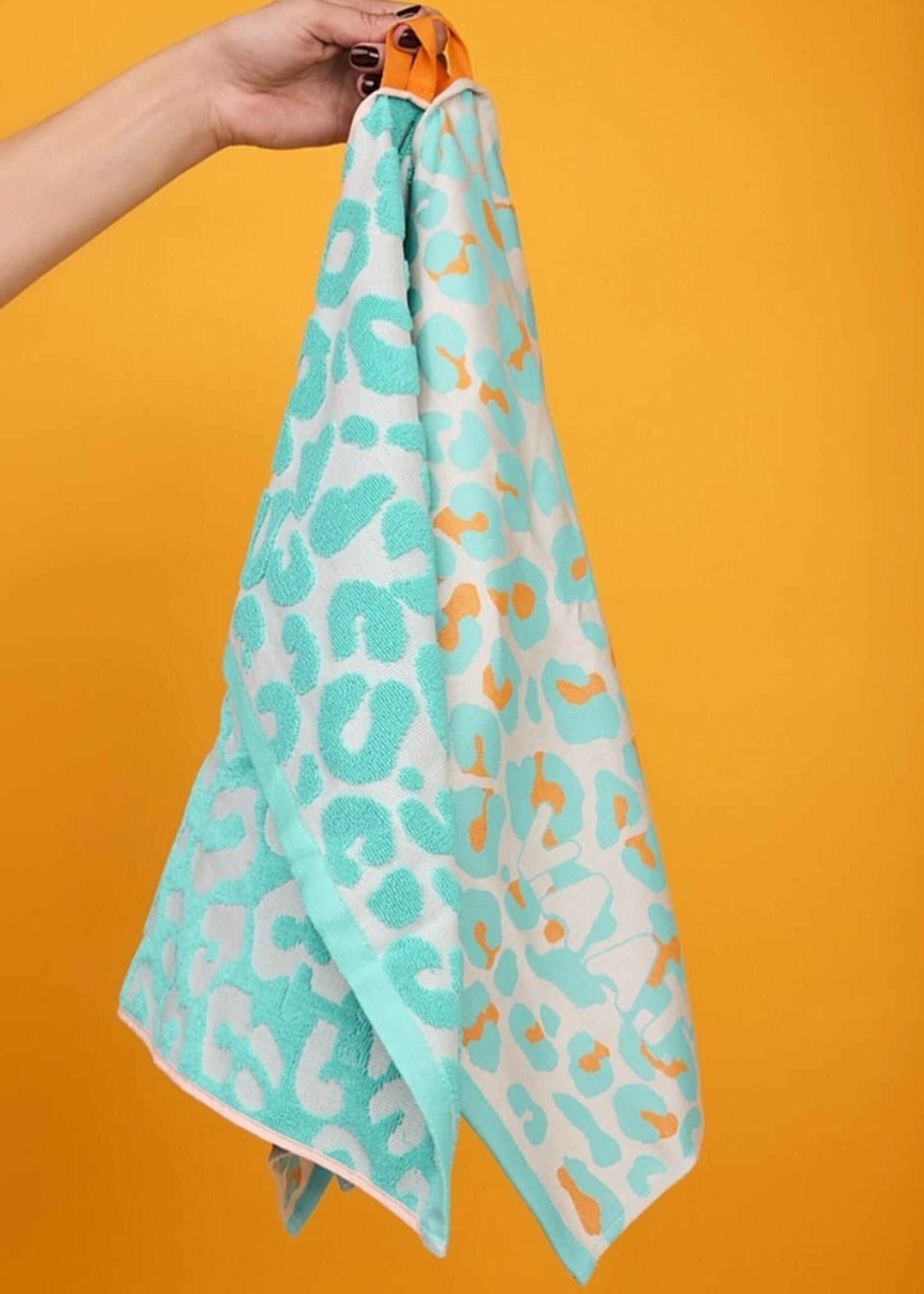 Vaat Gift Set leopard Turquoise/Hermes oranje