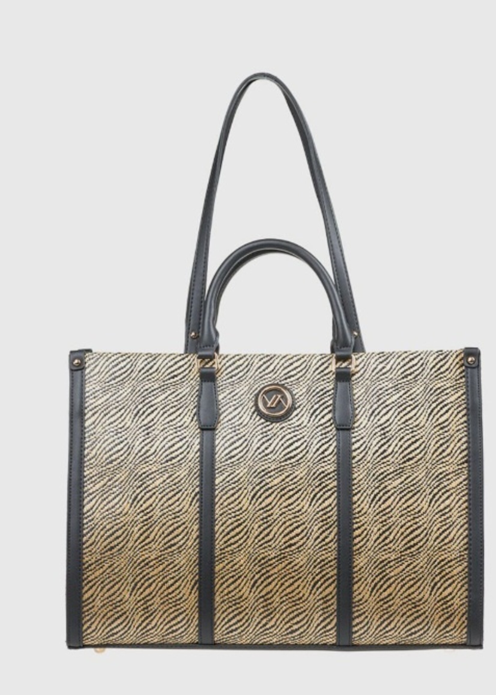 Verde Bag Zebra Beige/black