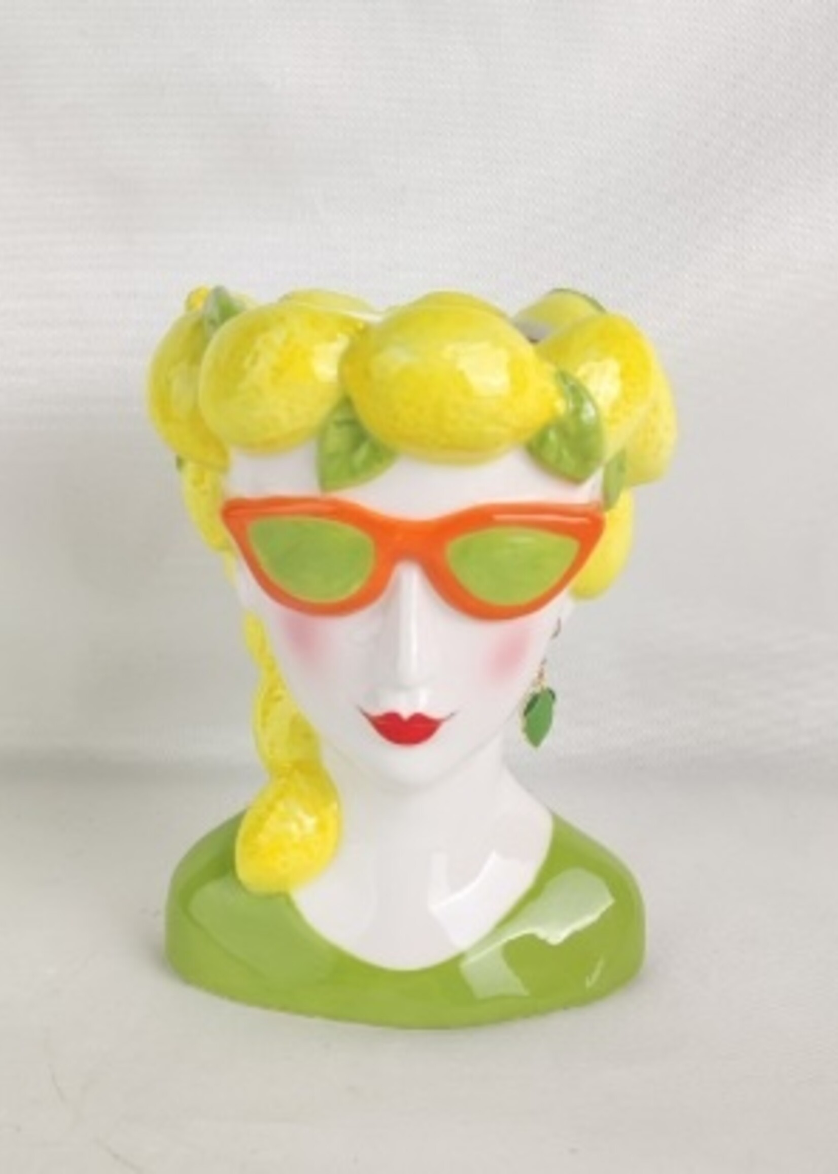 TICA (Home & Living & Go voorheen) Lady face lemon pot small
