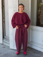black rose Pants Labon Rosso