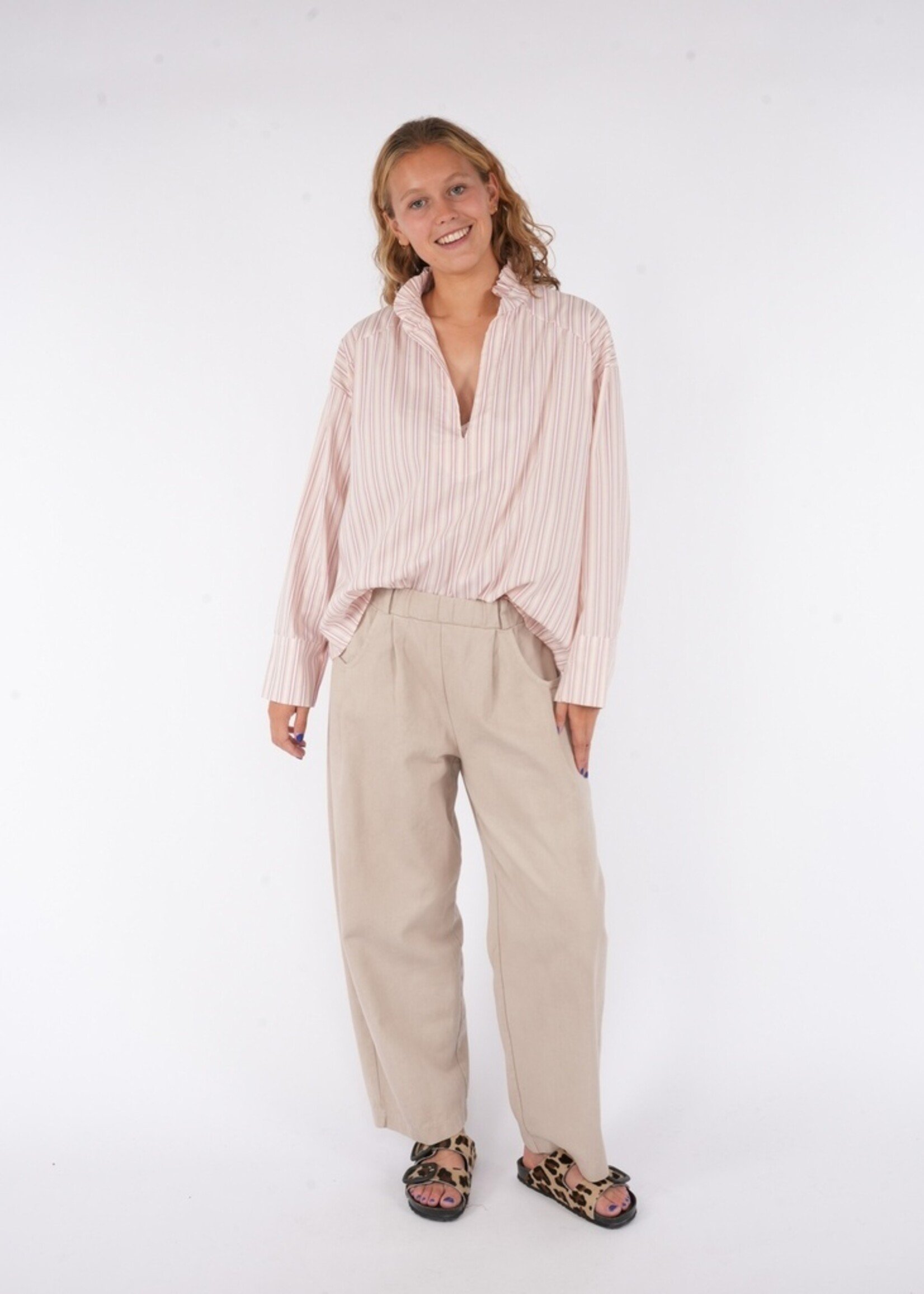 black rose Pants Babon beige